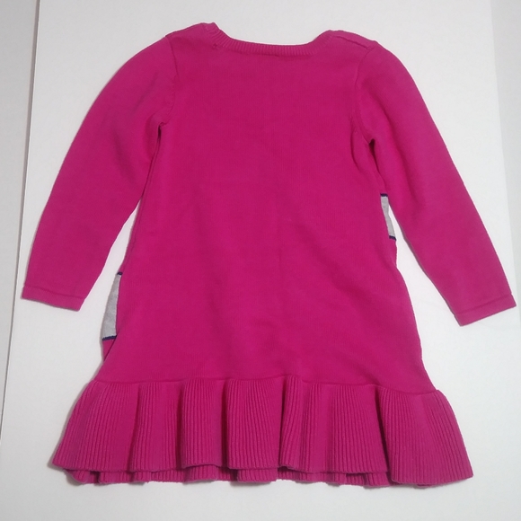 !!SOLD!!! GYMBOREE Sweater Dress Pink Puppy Dogs - Picture 2 of 6